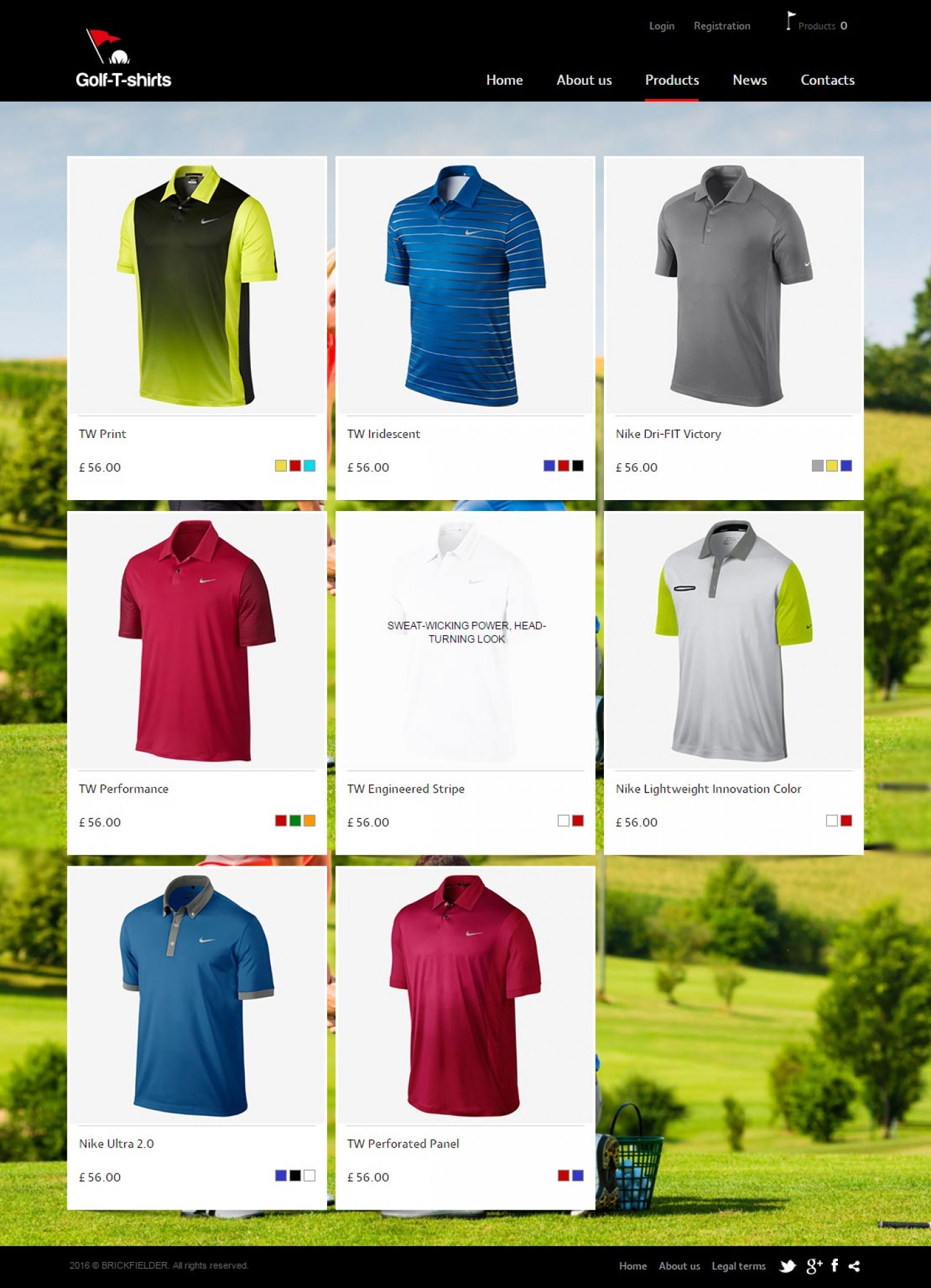 Онлайн магазин на Golf -T-shirts